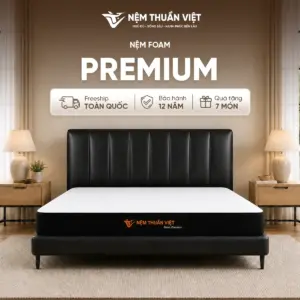 Nệm Foam Thuần Việt Premium – Hỗ trợ nâng đỡ vùng lưng