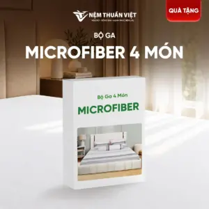 [Tặng] 01 Ga Microfiber 4 Món
